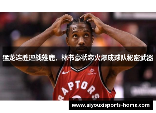 猛龙连胜迎战雄鹿，林书豪状态火爆成球队秘密武器